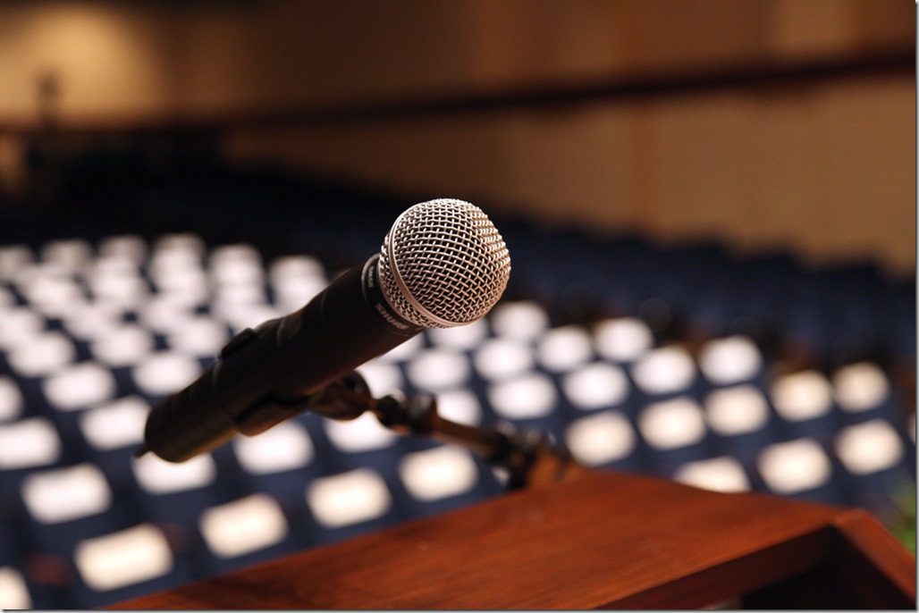 step up to the mic