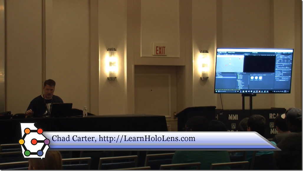 The SIEGE Conference live streamed my HoloLens session
